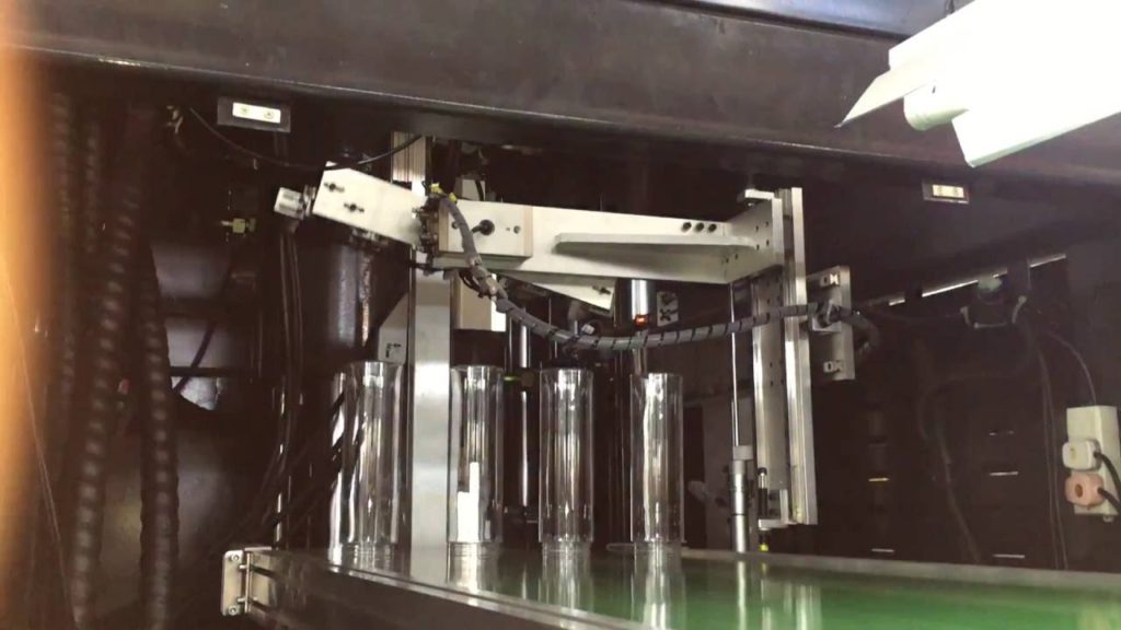 Máquina de fabricación de botellas de tritán