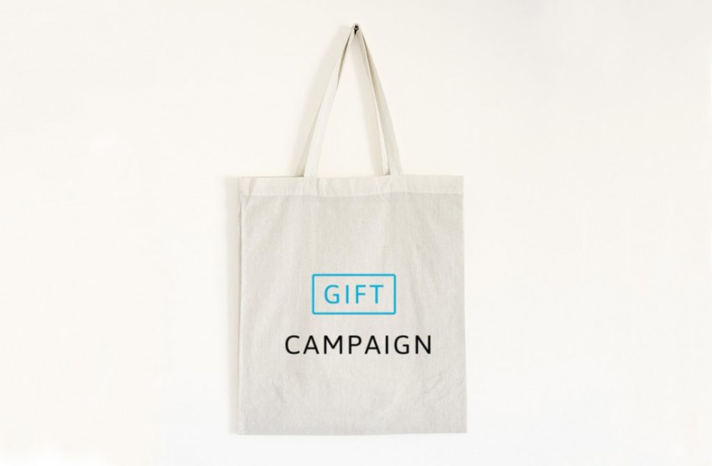 Bolsas tela personalizadas de Gift Campaign