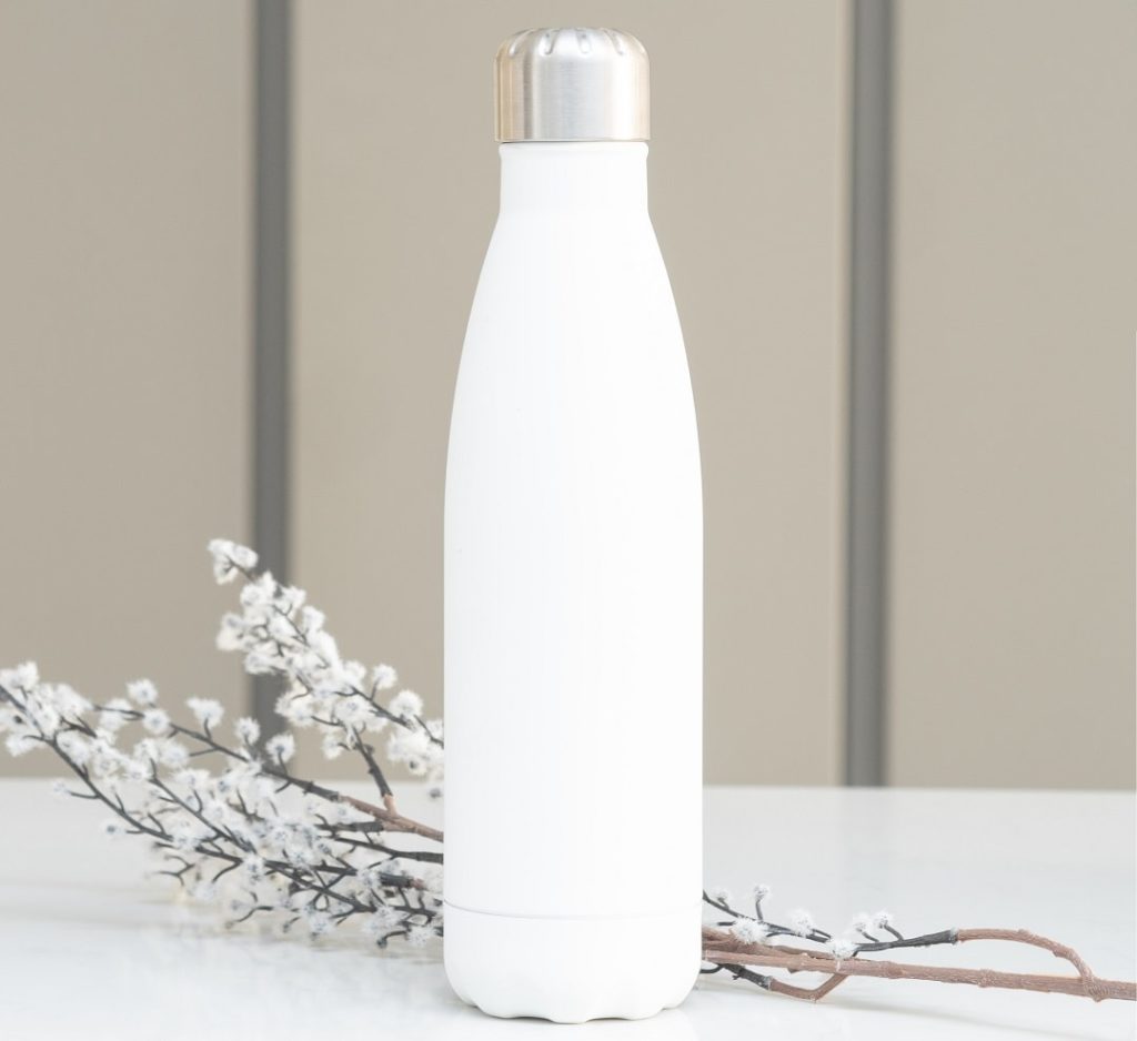 Botella reutilizable merchandising
