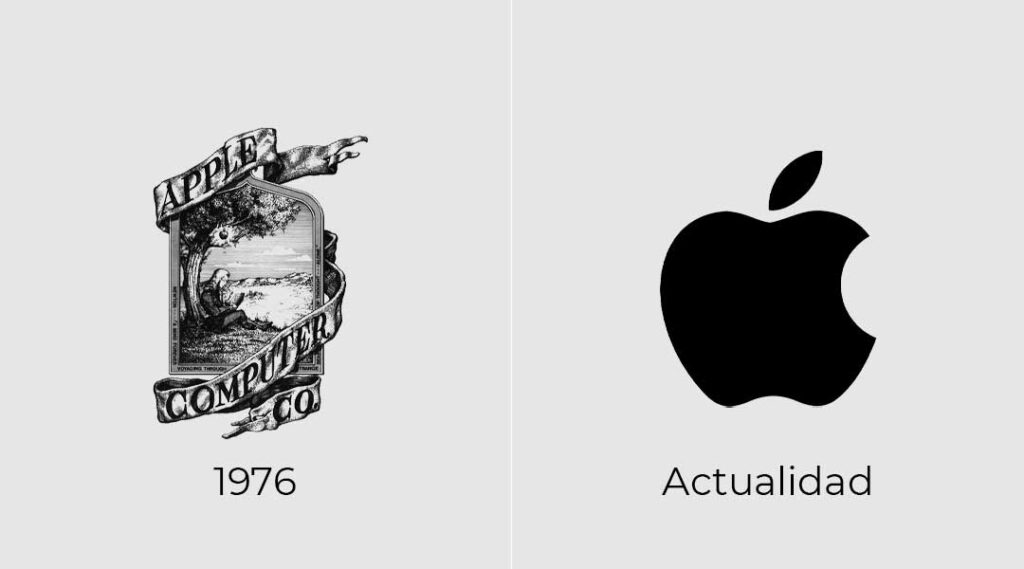 apple y sus logotipos