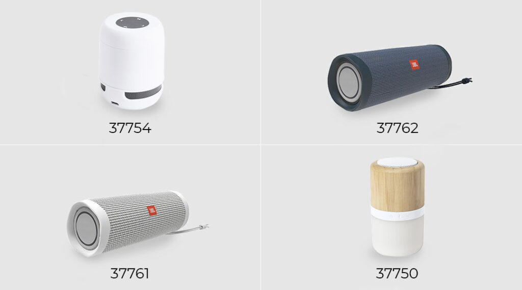 altavoces JBL corporativos