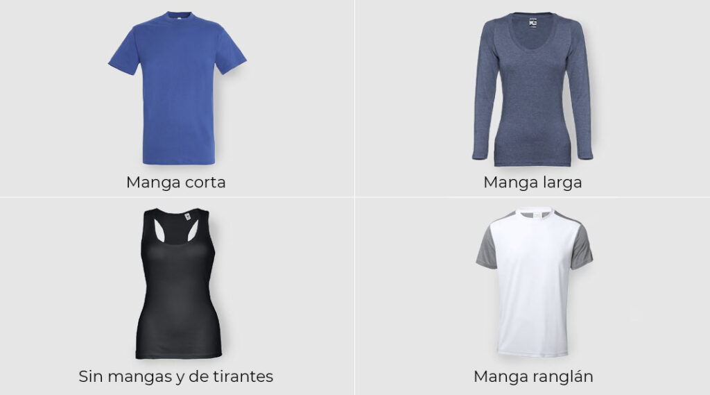 Tipos de camisetas: todo de que debes