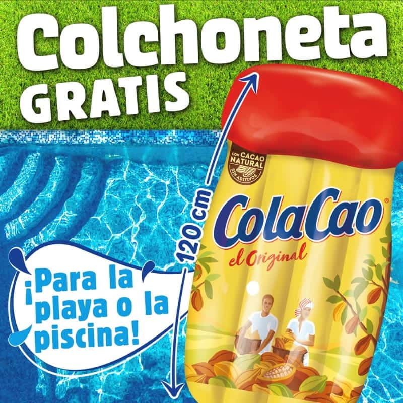 colchoneta personalizada cola cao