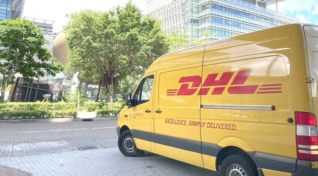 Camión de DHL