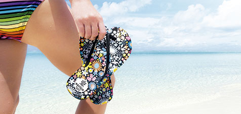 Chanclas para la playa