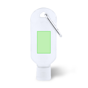 Centrado en el cuerpo del envase