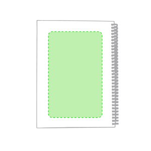 En la trasera de la libreta