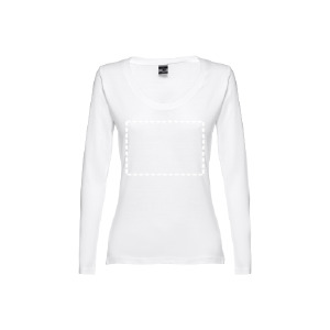 Camiseta manga larga pecho