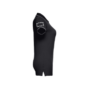 Polo manga corta espalda