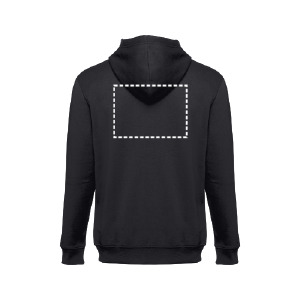 Chaqueta con capucha espalda