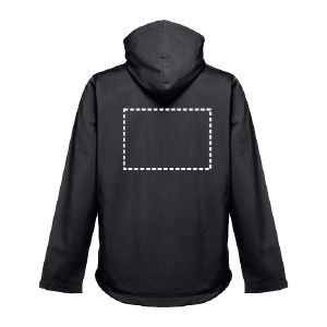 Chaqueta softshell espalda