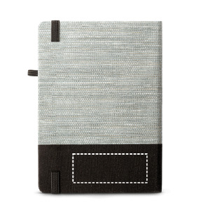 Bloc de notas Parte inferior trasera