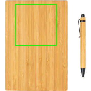 Parte frontal y alta del artículo