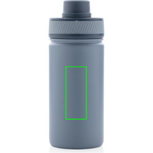 parte frontal en medio