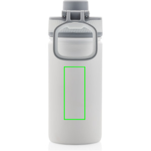 Parte frontal en medio