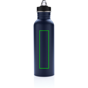 Parte frontal en medio