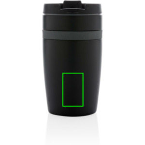 Parte frontal en medio