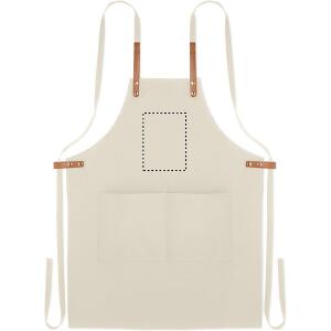 Front above pocket