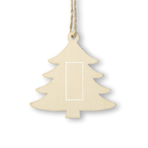 árbol de navidad posterior