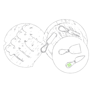 Mango utensilio 2 cara B