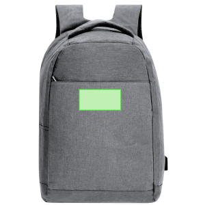 Frontal bajo la cremallera