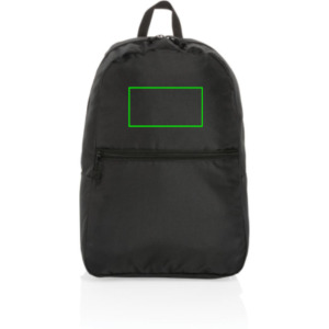 Parte frontal y alta del artículo