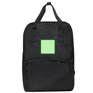 En la parte superior