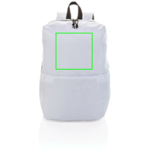 Parte frontal y alta del artículo