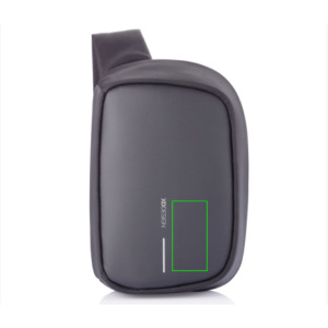 Parte frontal y derecha del artículo