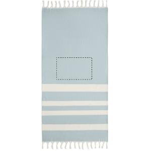 Towel center back