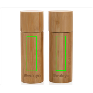 Parte frontal y baja del artículo