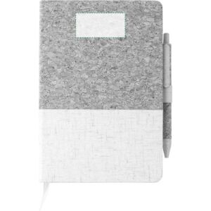 Junto al clip, escritura zurda