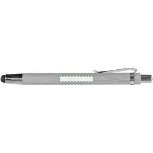 Junto al clip, escritura diestra