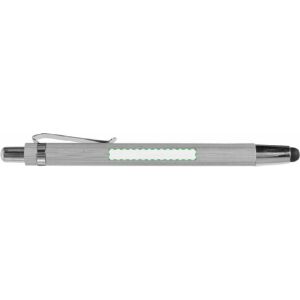 Junto al clip, escritura diestra