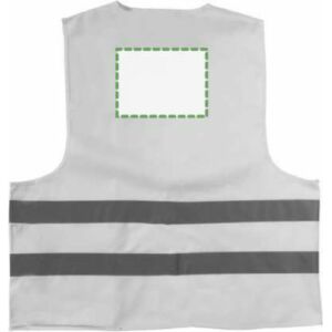 Logo en la parte derecha del pecho