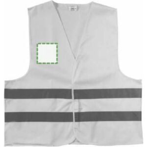 Logo en la parte derecha del pecho