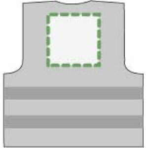 Logo en la parte derecha del pecho