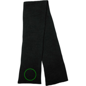 parte frontal y baja del artículo