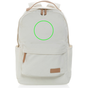 Parte frontal y alta del artículo