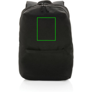 Parte frontal y alta del artículo