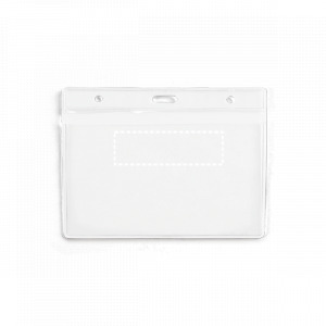 Porta credencial delantera superior