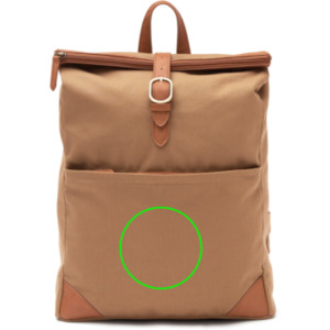 parte frontal del artículo