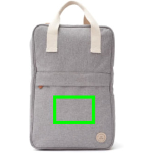 Parte frontal y baja del artículo