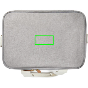 Parte frontal del artículo