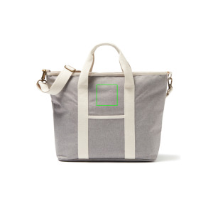 parte frontal y baja del artículo