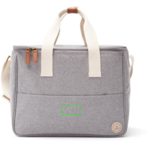 Parte frontal y alta del artículo