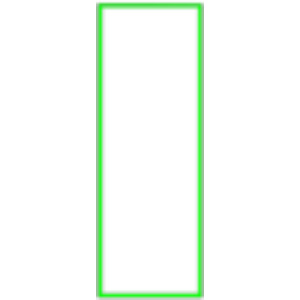 Parte frontal en medio