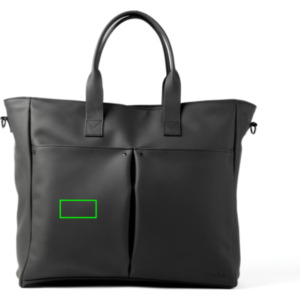 Parte frontal y derecha del artículo