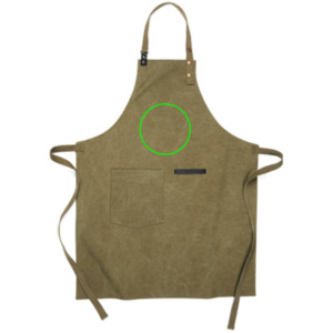 Parte frontal y alta del artículo