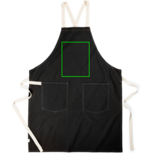 Parte frontal y alta del artículo